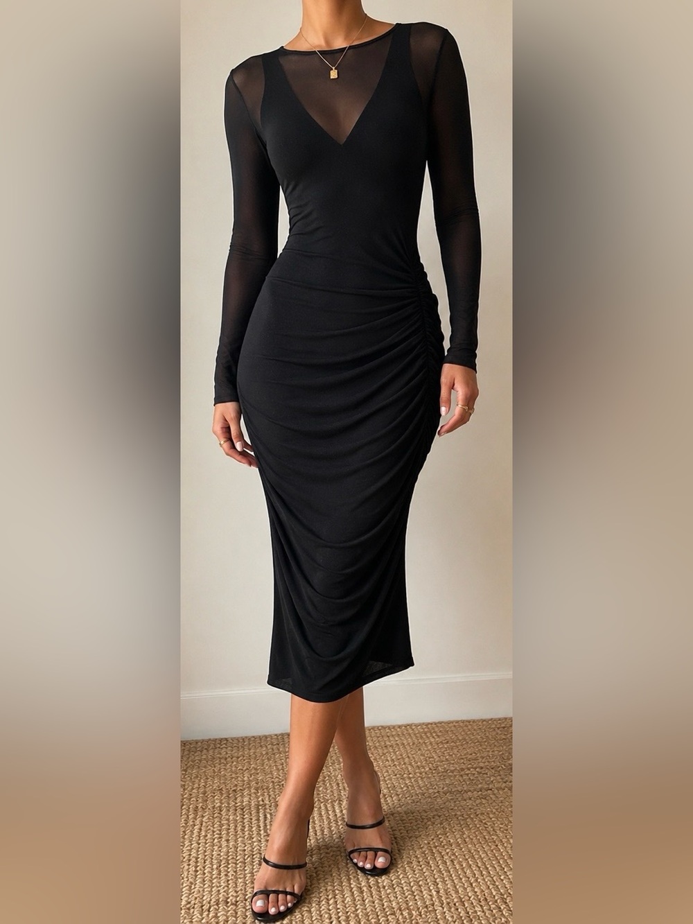 Michael Stars sexy black dress